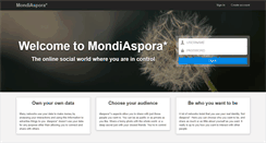 Desktop Screenshot of mondiaspora.org